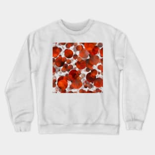 Red Bubbles Crewneck Sweatshirt